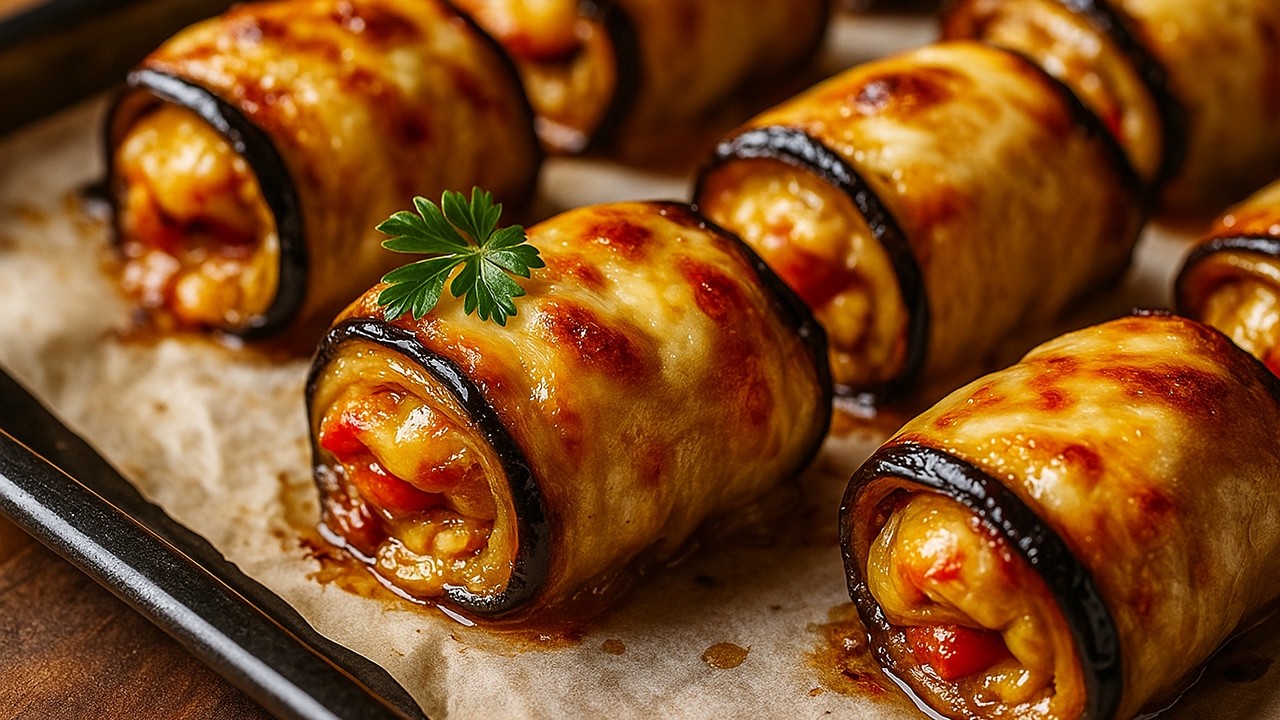 Die Aubergine, die alle verrückt macht! Das beste Auberginen Rezept!