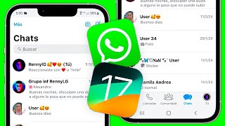 Nuevo WHATSAPP Estilo IPHONE en Android 2024   Última Versión ✅