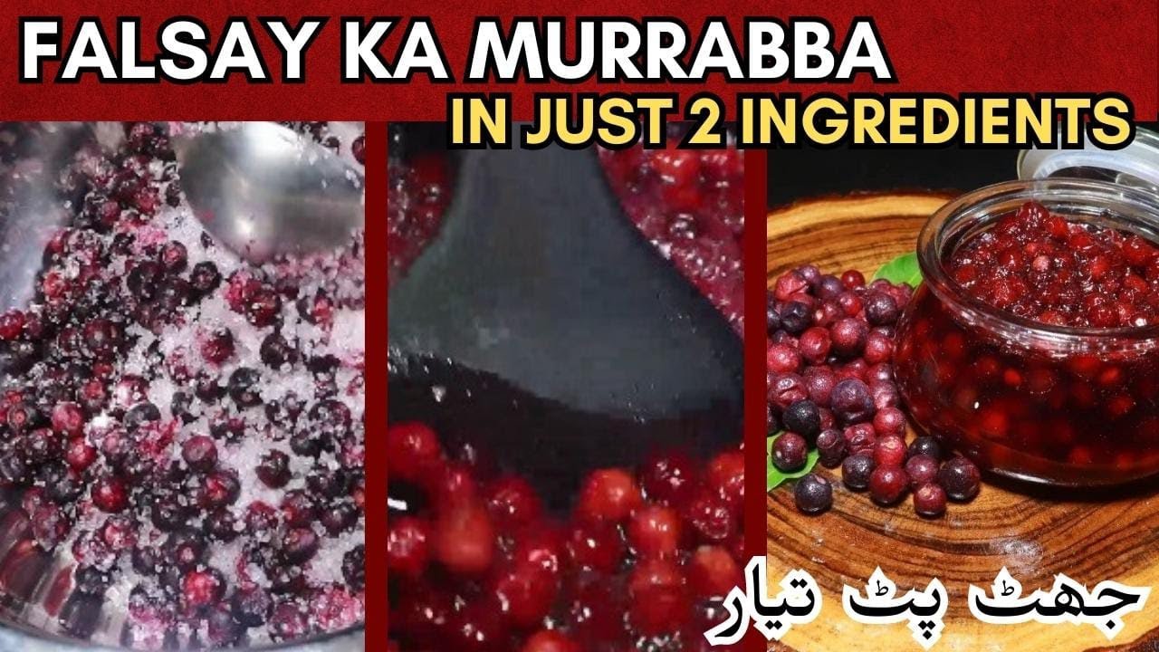 Falsay ka Murabba recipe by Ayesha Dalal
