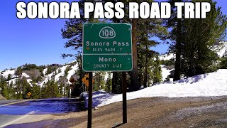 Driving Over Sonora Pass With My Grandpa | Second Highest Mountain Pass in California (9,624 Feet)