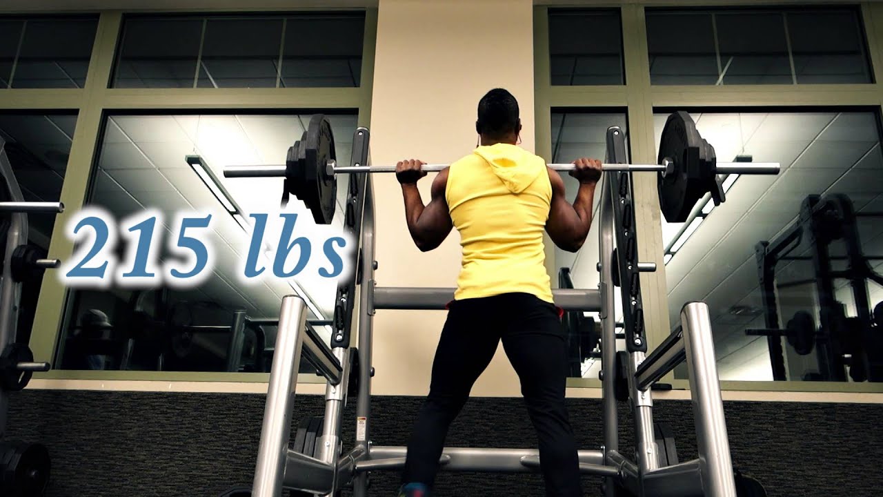 NEW PR 215 LBS (98 KG) MILITARY PRESS 185 LBS BW