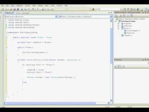 [C#] Basic Autotyper