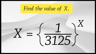 Wonderful Algebraic Equation to solve/nice Olympiad maths/ Exponential equation/#nkishor #trending