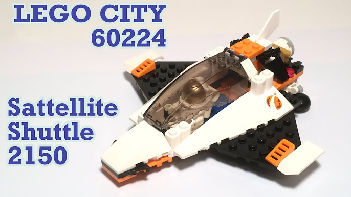 LEGO City Space Satellite Service Mission 60224 Space Shuttle Toy