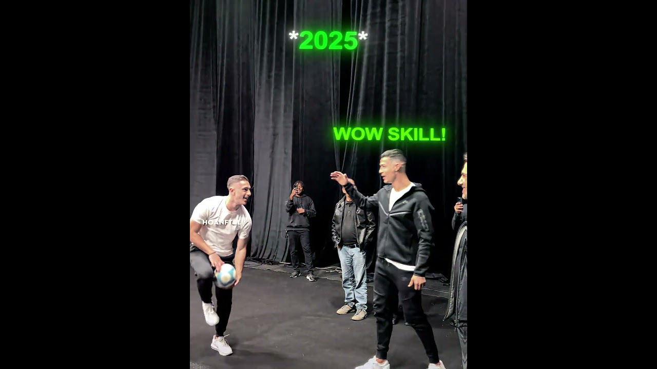 He Didn't Know Ronaldo Had This Skill..🥶