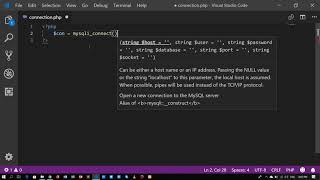 03 - How to connect Mysql database with PHP