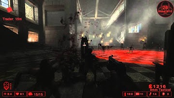 Killing Floor - One shot M99 Barret Vs Fleshpound,Bloat,Siren & Scrake