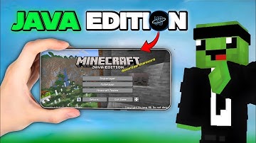 Minecraft Java edition...😮 On Mobile