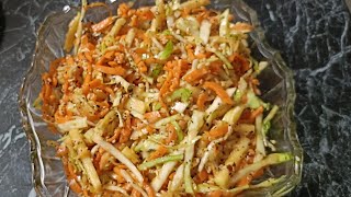 Nanny D's crunchy carrot side salad