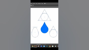 3 Easy Methods to Design Water Drop in Adobe Illustrator. #adobeillustrator #shorts #tutorial