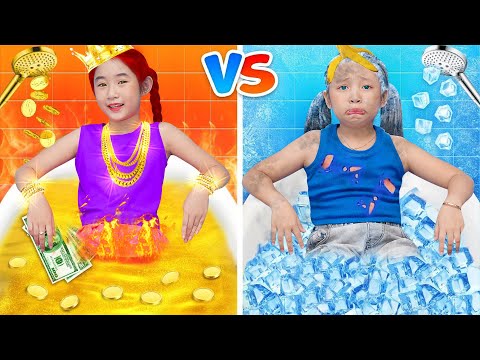 Thử Thách Nóng Và Lạnh | Mẹo Đỉnh Cho Bố Mẹ Thông Minh
