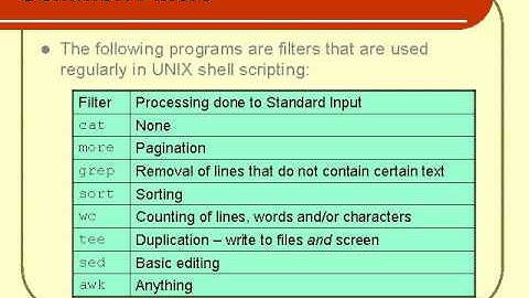 07. Unix Shell Scripting Tutorial - Text Processing (Part 1)