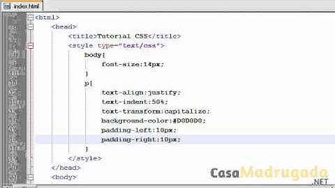 Tutorial XHTML y CSS - 24 - Modelo de Caja - Padding