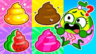 Colorful Little Poo 💩 Potty Training Story for Kids 😻 Pit & Penny Family🥑