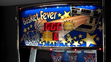 Basket Fever skeeball type machine