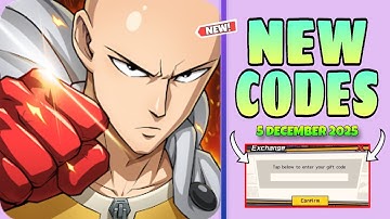 One Punch Man The Strongest New Gift Code 5 December 2025 || OPM The Strongest Codes
