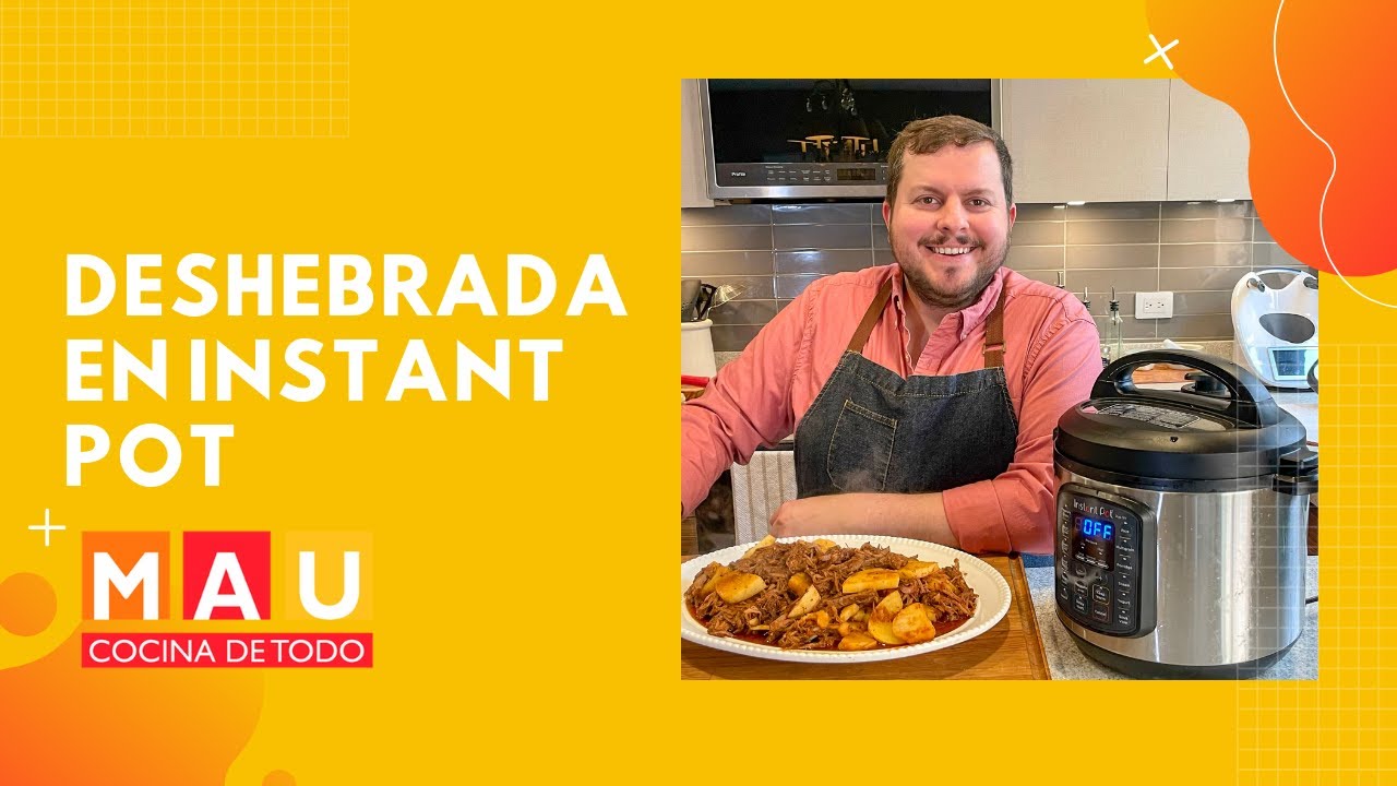 Deshebrada con Papa en Instant Pot