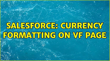 Salesforce: Currency formatting on vf page