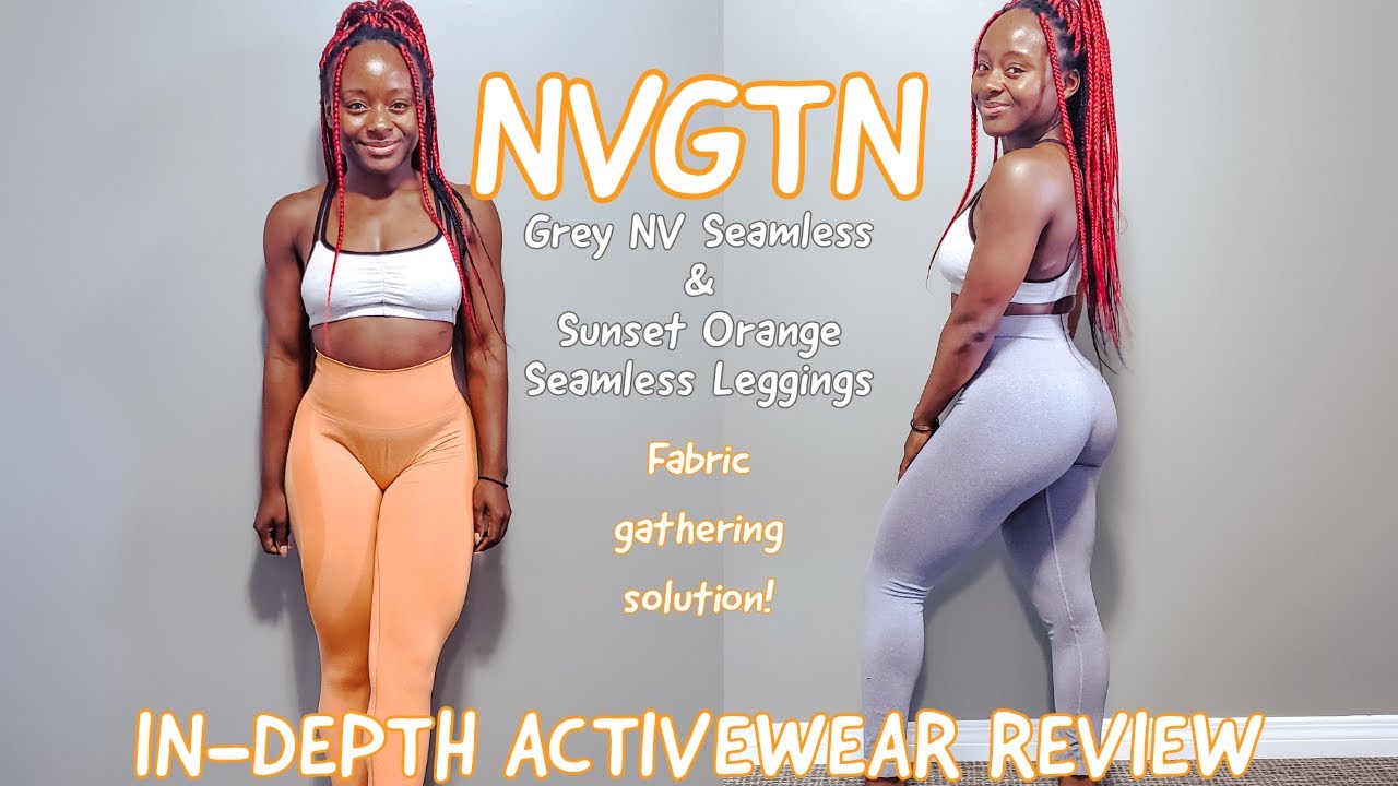 NVGTN  NV Seamless Leggings & Sunset Orange Contour Seamless