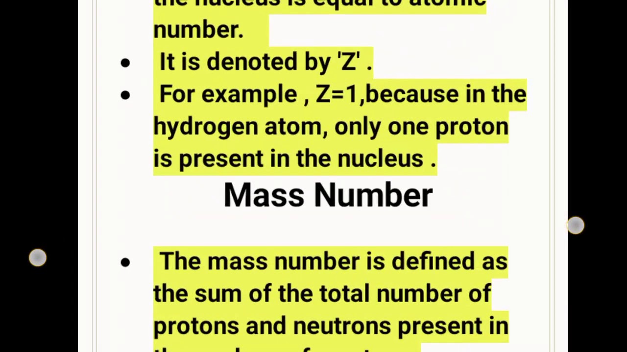 4 Difference Between Atomic Number And Mass Number Must Watch 4 difference between atomic number and mass number must watch