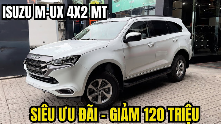 Đánh giá isuzu mux 2023 mt năm 2024