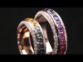 Episode 349  mdtc jewelry custom rotating rainbow ring full making processes