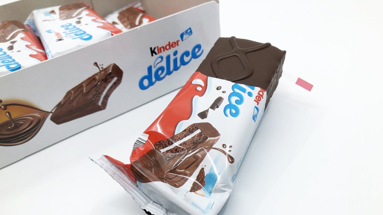 Kinder Delice Cacao Ferrero 39g x 10 YouTube