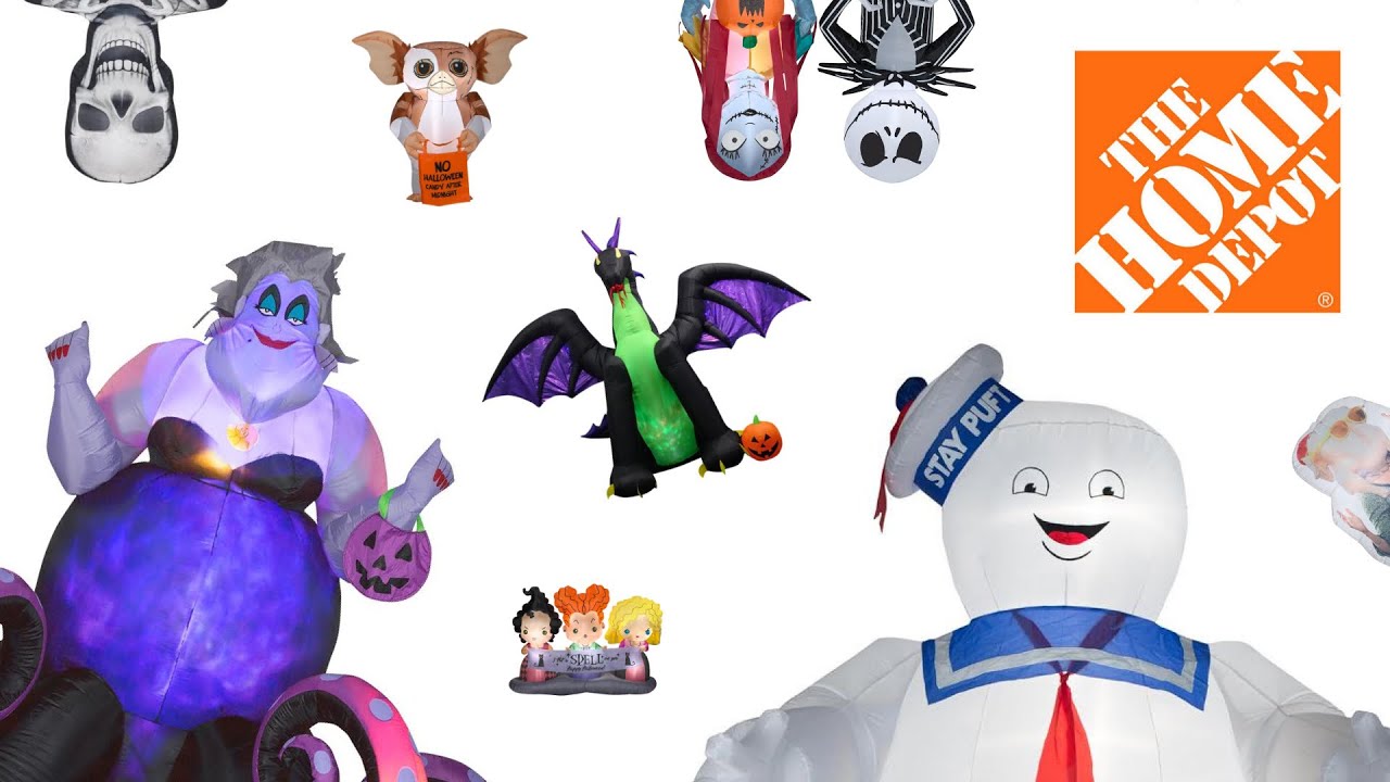 NEW 2021 Home Depot Halloween Inflatables! YouTube