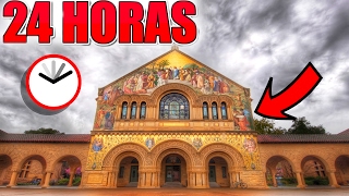 24 HORAS EN STANFORD "toda la noche" (HotSpanish Vlogs)