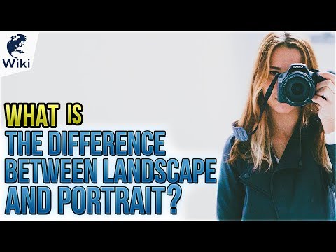 What Is The Difference Between Landscape And Portrait?