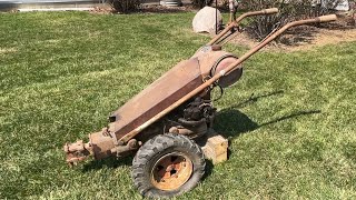 1951 Gravely Model L. Will It Run? (Episode1, We Have Fire!)