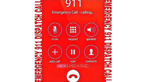 Emergency 911 Dispatch Call Sound Effect / Dispatch Phone Call Sound Effects / Dispatch Calls Sounds