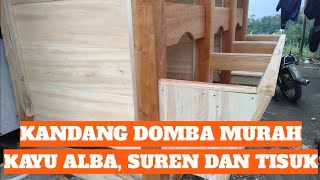 MEMBUAT KANDANG DOMBA GARUT MURAH