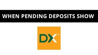 When do pending deposits show on direct express ?
