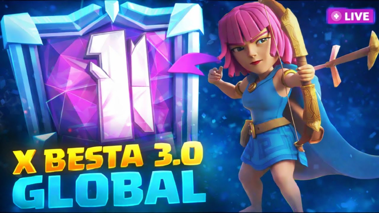 🔥 AO VIVO — X-BESTA 3.0 NO TALOO! | PUSH DE TROFÉUS E DECK META 🔥