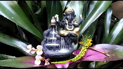 Ganesha Backflow incense burner