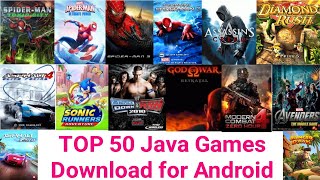 TOP 50 High Graphics Java Games for Android | Download