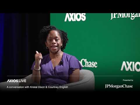 City of Atlanta Chief of Staff Courtney D. English & Axios’ Kristal Dixon