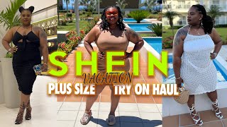 HUGE SHEIN CURVE Plus Size Try On HAUL for SUMMER 2023! PLUS SIZE VACATION OUTFIT IDEAS, too!