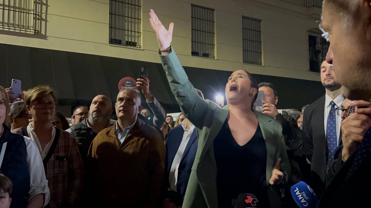 SSANTA JEREZ 2024. Saeta de Lidia Hernández al Señor de la Entrega. ​⁠