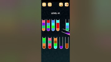 Color Sort Puzzle Level 41 Walkthrough Solution iOS/Android