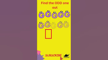 Can you Spot the Odd Alphabet Lore | Find the ODD one out game #alphabetlore #game #abcd #shorts