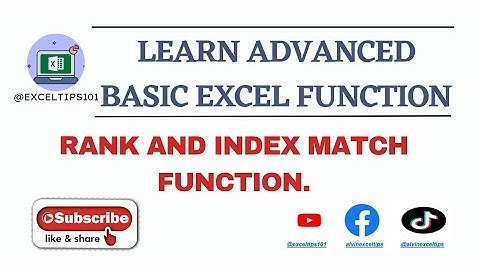 Automatic sort data without macros using rank and index match.