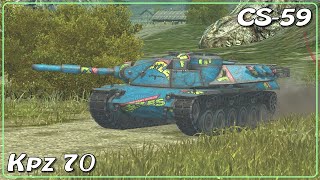 Kpz 70 • CS-59 • WoT Blitz *SR