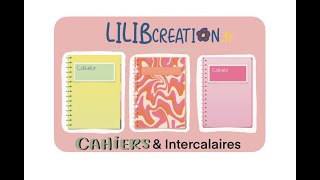 Cahiers & intercalaires : Présentation by Lili B 111 views 6 months ago 1 minute, 53 seconds