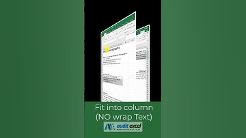 Fit text into cell WITHOUT wrap text