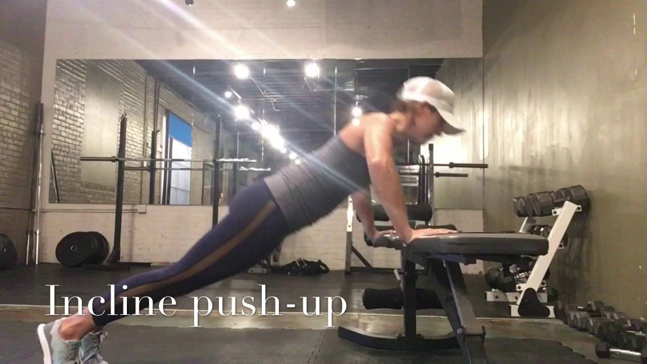 Incline Push Up - YouTube