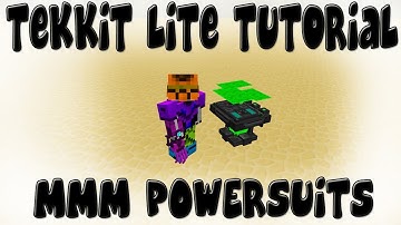MMM Powersuits - Minecraft Tekkit Lite Tutorial