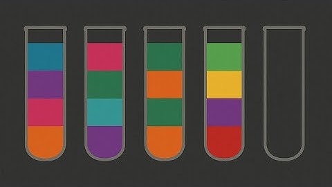 water sort :level 18/level 19/level 20/level 21/level 22    #watercolor #games