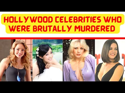 15 Hollywood Celebrities Who Were Murdered | Hollywood Celebrities Death
